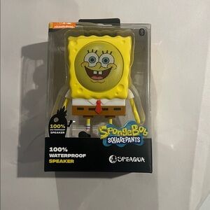 SpongeBob SquarePants Yellow Waterproof Speaker